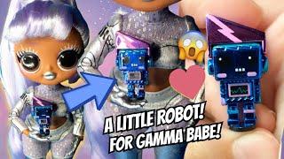 A LITTLE ROBOT FOR GAMMA BABE!/ LOL Surprise OMG/ Review from Gamma Babe