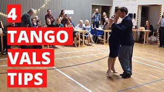 Tango Vals: 4 Ways To Adapt Your Tango Dancing to the Vals Rhythm