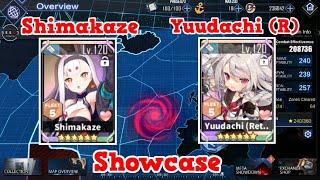 Shimakaze & Yuudachi (Retrofit) Showcase | Azur Lane