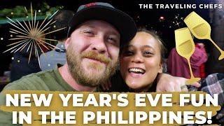 Celebrating NEW YEAR IN THE PHILIPPINES For The First Time! | Filipinos Know How To Party!!