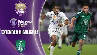 Al Ain vs. Al Ahli: Extended Highlights | AFC Champions League Elite | CBS Sports Golazo - Asia