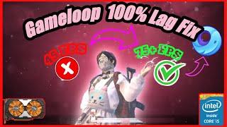 Pubg Mobile Lag Fix 100% | Gameloop Best Settings 2023 | 100% Working Trick