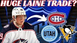 NHL Trade Rumours - Huge Laine Trade to Habs or Pens? Necas, Couture & UFA Rumours & Prospects Sign