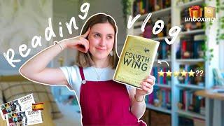 Reading vlog ️ Fourth wing