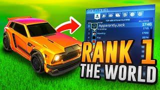 What RANK 1 GLOBAL gameplay looks like (Rocket League)