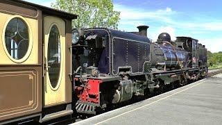 A Steam Train from Porthmadog to Caernarfon on the Welsh Highland Railway 04/06/2015 (Part 1)