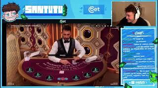 8 minutos de SANTUTU jugando Blackjack (el rey del Blackjack)