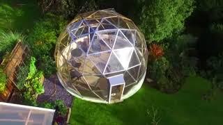 Luxury Greenhouse Dome for your garden by VikingDome.