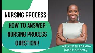 NURSING PROCESS QUESTION |HOW TO EASILY ANSWER THIS QUESTION |SHOULD I DRAW A CARE PLAN?