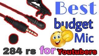 Best budget microphone for new youtubers (review)anytech 3.5mm /by tech and cricket