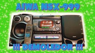 AIWA NSX-999‼️ TEST DE SONIDO EN LUGAR CERRADO #72 