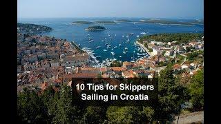 10 tips for skippers sailing in Croatia