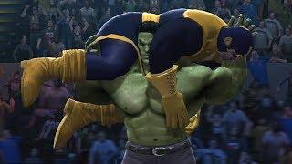 HULK VS THANOS - WWE INFINITY WAR BATTLE