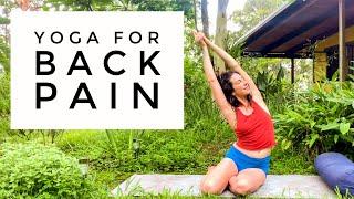 Yoga for Back & Neck Pain - 15 min Stretches for Back, Low Back, and Neck Pain Relief