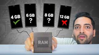 How Much RAM Does Your Phone ACTUALLY Need : The Answer Will SHOCK You !