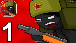 Stick War Army Commander Stick WW2 - Gameplay Walkthrough Part 1 Campaign (iOS, Android)