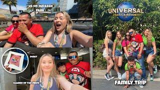 going to UNIVERSAL STUDIOS with my family | rides, food tasting, vlog