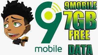 9mobile Free 7GB data