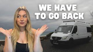 We had a GAS EMERGENCY in GUADALEST - Van Life Spain