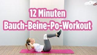 12 Minuten Bauch-Beine-Workout - Daria zeigt wie einfach es ist fit zu bleiben