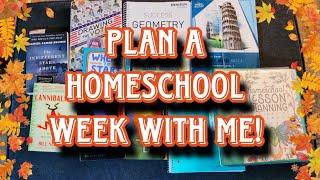 Plan a Week of Homeschooling With Me! | 10th Grade Week 4