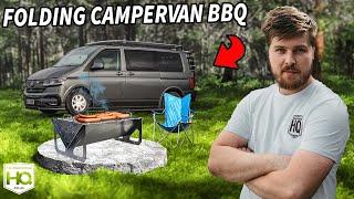 Folding BBQ and Fire Pit for your Campervan