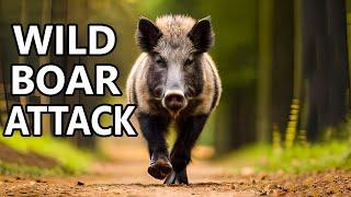 What to do if a wild boar attacks you 