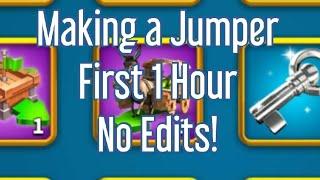 First Hour of a professional Jumper - no edits - Zero to 50k power - F2P - Rise of Kingdoms 2022