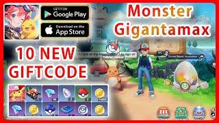 How to Redeem Code Monster Gigantamax Gameplay & All 10 Giftcodes (give Pikachu Ash, Zapdos free)