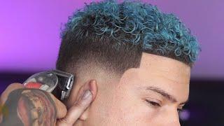 Mid Fade corte y peinado