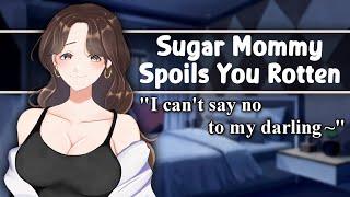 [ASMR] Sugar Mommy Spoils You Rotten [F4A] [Soft] [Wholesome-ish] [Pet Names] [Slight Yandere] [GFE]