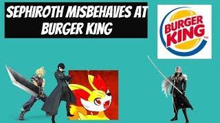 Sephiroth misbehaves at Burger King