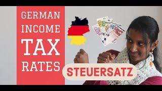 INCOME TAX in Germany? -Tax Slabs- English - Persönliche Steuersatz/Grenzsteuersatz