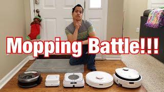 Which Mopping Robot for YOU  Roborock S6, iRobot Braava Jet m6, 240, iLife w400 and Veniibot N1!!