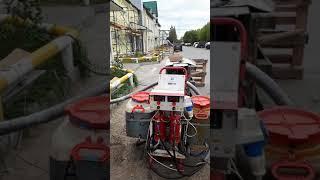 Утепление здания .Напыляемый ППУ