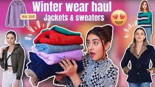 Trendy winter wear haul | best amazon clothing finds in budget | Vanya singh #amazon #winter #haul