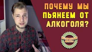 ПОЧЕМУ МЫ ПЬЯНЕЕМ ОТ АЛКОГОЛЯ?