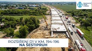 D1 - ROZŠÍŘENÍ NA ŠESTIPRUH V KM 194-196 (BRNO)