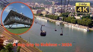 A day trip to Koblenz 2024 -  Germany 4K Travel Channel