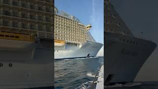 Allure of the Seas departing Miami! #portmiami #allureoftheseas #royalcaribbean