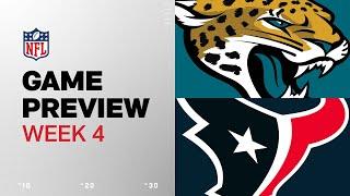 Jacksonville Jaguars vs. Houston Texans | 2024 Week 4 Game Preview