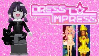 Playing Dress to Impress in Roblox