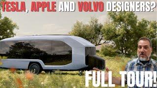 Pebble Flow Tour | Groundbreaking All-Electric RV Trailer With Powered Axle