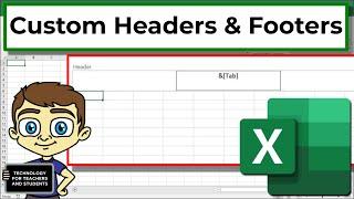 Create Custom Headers and Footers in Excel