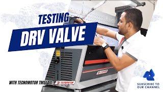 Testing DRV Valve with Tecnomotor TM514