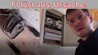 FI / RCD löst aus (Fallbeispiel)