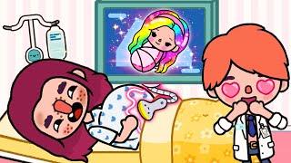 Ugly Mom Gave Birth To A Beautiful Baby Girl  Sad Story | Toca Life Story | Toca Boca