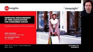 MRS Big Qual 2022: Improving measurement of free associations for consumer choice