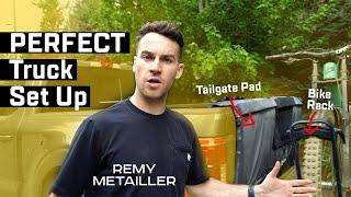 Hitch Rack + Tailgate Pad | Truck Tour with Remy Metailler