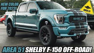 HIGHLY CLASSIFIED COLOR on the 2023 SHELBY F-150 OFF-ROAD (FIRST DELIVERY IN THE U.S.)